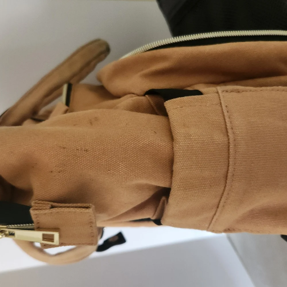 Tan Canvas Travel Bag - Picture 7 of 8